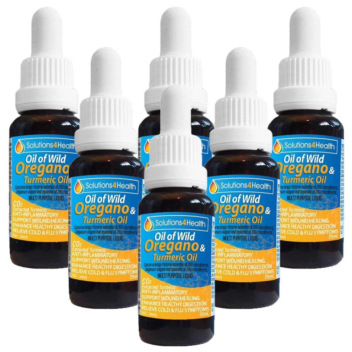 25ml bottle - Oil of Wild Oregano & Turmeric Oil - Image 5